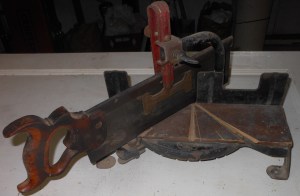 Old Craftsman Miter Box and Saw