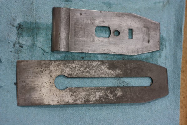 Blade and cap iron after soaking in Evaporust for 6 hours...