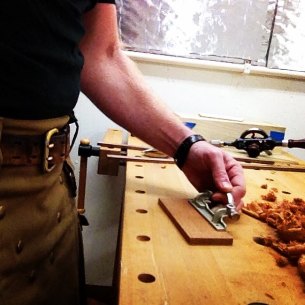 Ideas form more quickly when I have materials in hand.